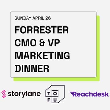 Cover Image for Forrester Marketing Executives Dinner (Invite Only)