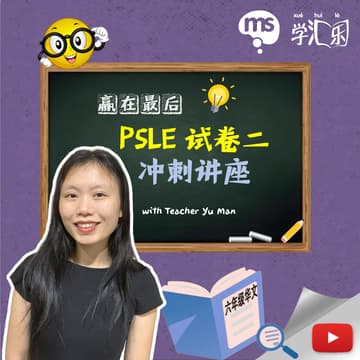 Cover Image for Mind Stretcher PSLE 赢在最后 Super Session：试卷二冲刺讲座 (by Head of Chinese Yu Man)