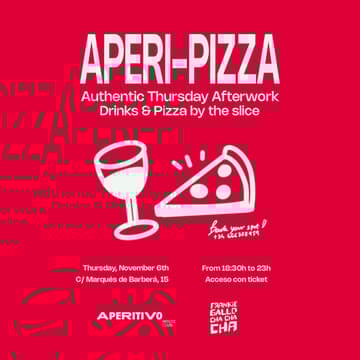 Cover Image for APERI-PIZZA 🍹 🍕 by Aperitivo House Club x Frankie Gallo Cha Cha Cha