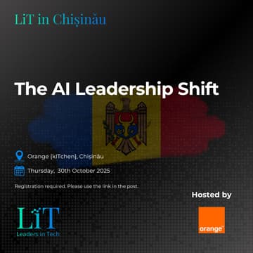 Cover Image for LiT Moldova - The AI Leadership Shift
