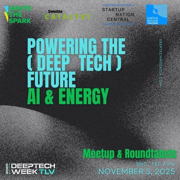 Cover Image for Powering the (DEEP TECH)  Future: AI & Energy