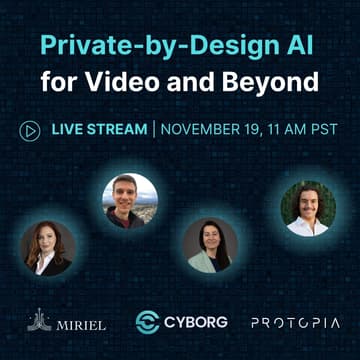 Cover Image for Private-by-Design AI for Video and Beyond