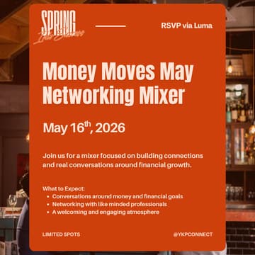 Cover Image for Money Moves May Networking Mixer