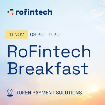 Cover Image for RoFintech Breakfast hosted by Token Payment Solutions