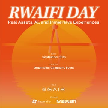Cover Image for RWAiFi Day: Real Assets, AI, and Immersive Experiences
