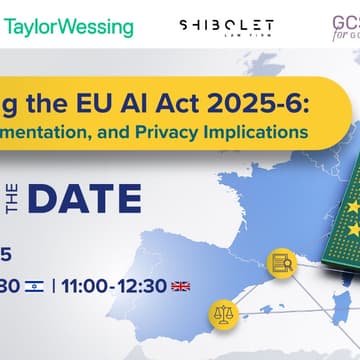 Cover Image for Navigating the EU AI Act 2025-2026: Phases, Implementation, and Privacy Implications