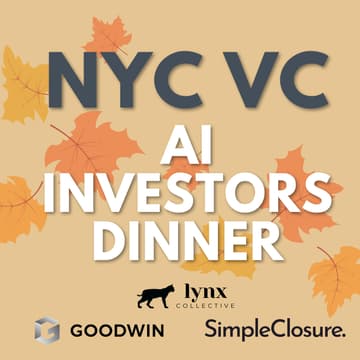 Cover Image for NYC VC - AI Investors Dinner