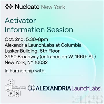 Cover Image for Nucleate NY Activator Info Session - CUIMC