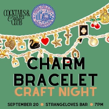 Cover Image for Charmed: Craft Collective x Cocktails & Crafts (Purchase Ticket on Posh: Link Below)