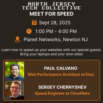 Cover Image for North Jersey Tech Meet for SPEED