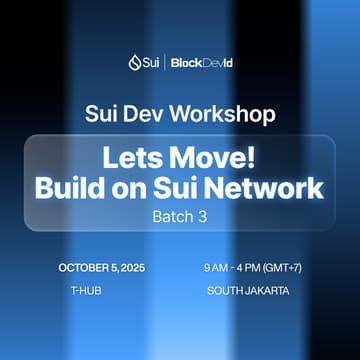 Cover Image for Sui Developer Workshop Batch 3
