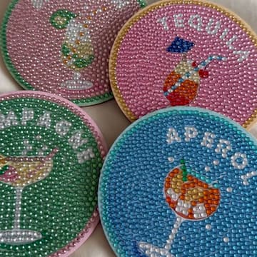 Cover Image for ☕ Café & DIY Diamond Painting Coasters - Braga