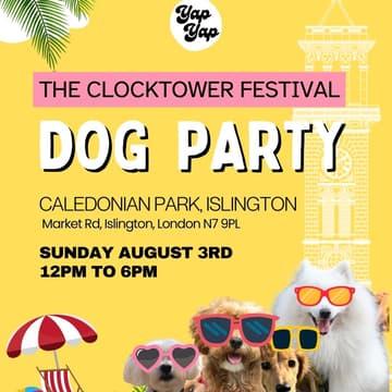 Cover Image for Dog Party @ Clocktower Festival