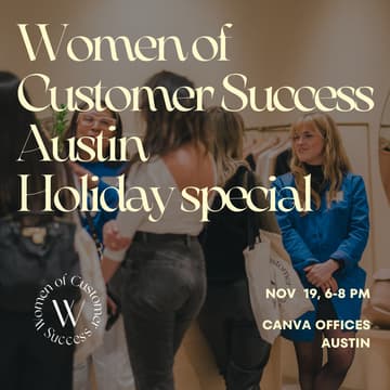 Cover Image for Save the date: WoCS ATX ✨ Holiday Special @ Canva
