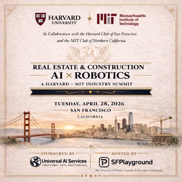 Cover Image for Harvard X MIT Summit: AI in Construction & Real Estate - Open Registration