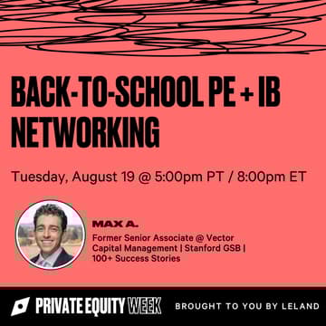 Cover Image for Back-to-School PE + IB Networking