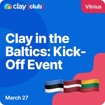 Cover Image for Clay in the Baltics: Kick-Off Event