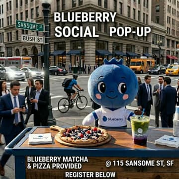 Cover Image for Blueberry Social Pop Up!