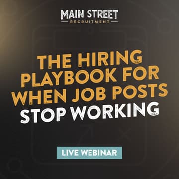 Cover Image for The Hiring Playbook for When Job Posts Stop Working