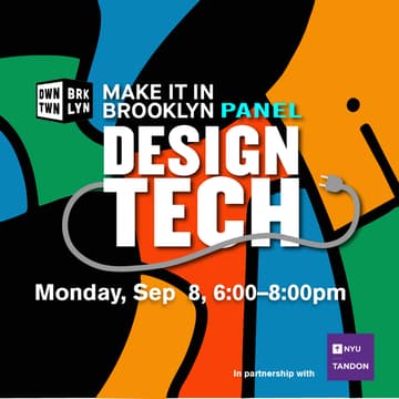 Cover Image for Make It in Brooklyn: Design + Technology Panel
