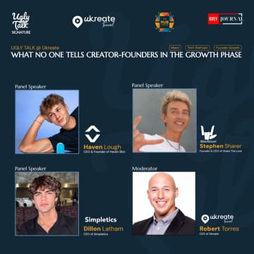 Cover Image for UGLY TALK: WHAT NO ONE TELLS CREATOR-FOUNDERS IN THE GROWTH PHASE