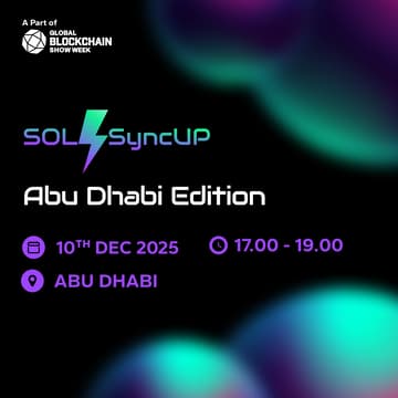 Cover Image for SOL SyncUp: Abu Dhabi