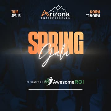 Cover Image for Arizona Entrepreneurs Spring Gala