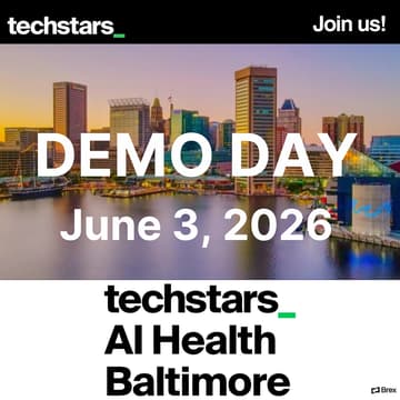 Cover Image for Techstars AI Health Baltimore Demo Day