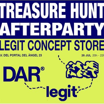 Cover Image for TREASURE HUNT AFTERPARTY One Art x DAR x Legit