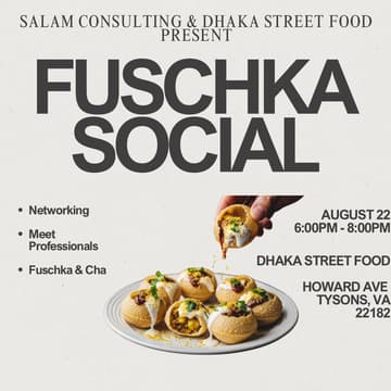 Cover Image for Salam Consulting x Dhaka Street Food Fuschka Social