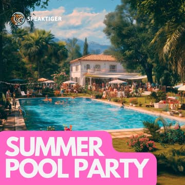 Cover Image for 🐯SpeakTiger: Summer Pool Party – Back to School, Back to Cool☀️