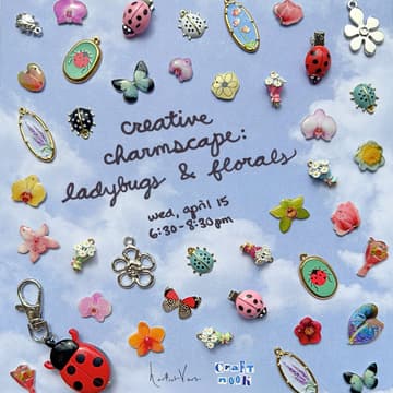 Cover Image for creative charmscape: ladybugs & florals