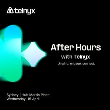Cover Image for After Hours with Telnyx: Unwind, Engage, Connect