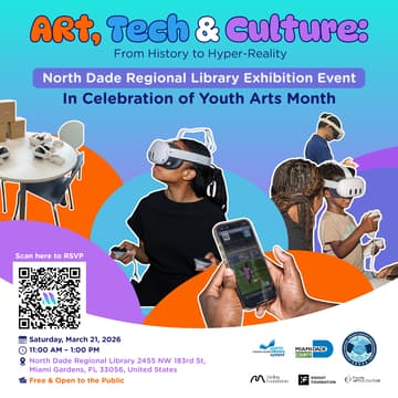 Cover Image for Miami MoCAAD | ARt, Tech & Culture: From History to Hyper-Reality