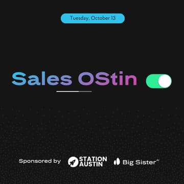 Cover Image for Sales OStin