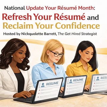 Cover Image for National Update Your Résumé Month: Refresh Your Résumé and Reclaim Your Confidence