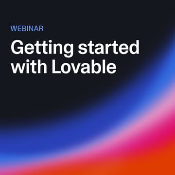 Cover Image for Getting Started with Lovable