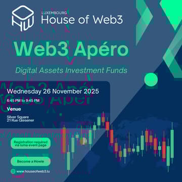 Cover Image for Web3 Apéro Series - Digital Assets Investment Funds, by House of Web3
