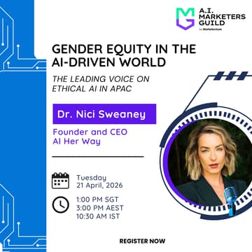 Cover Image for Gender Equity in the AI-Driven World: Dr. Nici Sweaney