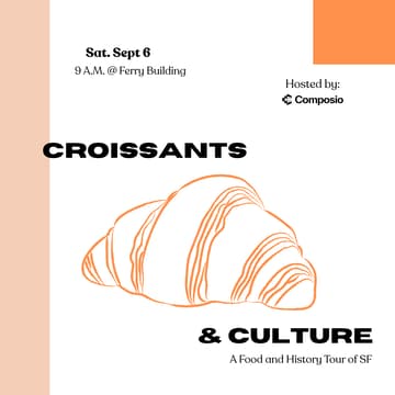 Cover Image for Croissants & Culture | Food & History Tour of SF 🌉