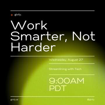 Cover Image for Work Smarter, Not Harder: Streamlining with Tech