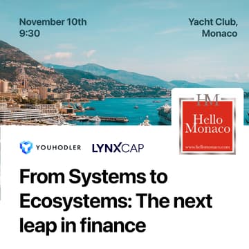 Cover Image for From Systems to Ecosystems: The next leap in finance