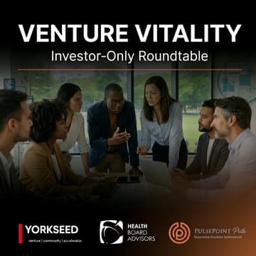 Cover Image for Venture Vitality Health Tech Investor Virtual Roundtable