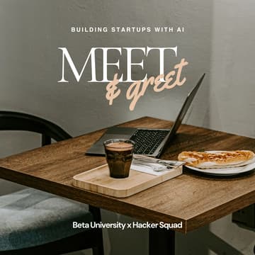 Cover Image for Building Startups with AI: Meet & Greet