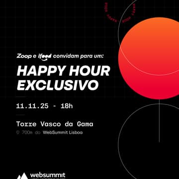 Cover Image for Happy hour Zoop e iFood - LISBOA