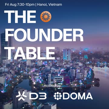 Cover Image for The Founder Table 🍸 | GM Vietnam ‘25