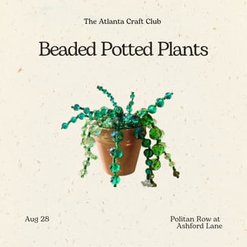 Cover Image for Beaded Potted Plants