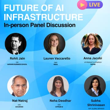 Cover Image for Panel Discussion - Future of AI Infrastructure + Fireside Chat
