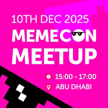Cover Image for MemeCon Meetup: Abu Dhabi Edition