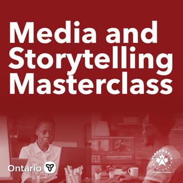 Cover Image for Media & Storytelling Masterclass